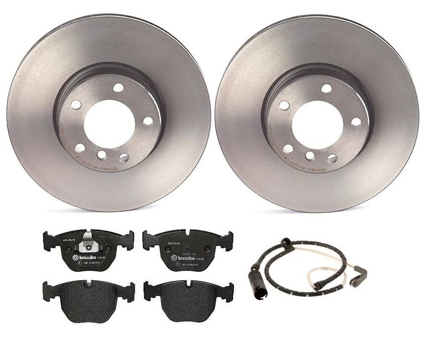 BMW Brembo Brake Kit - Pads and Rotors Front (324mm) (Low-Met) 34116767059 - Brembo 1535324KIT